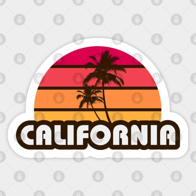 California Sticker by  Memosh Everything 